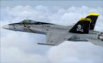 FSX Acceleration F/A-18C US Navy Jolly Rogers CAG Textures